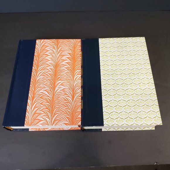 2 Beautiful Orange and lime Green Readers Digest Vintage HB Books Riser Decor - Picture 2 of 7